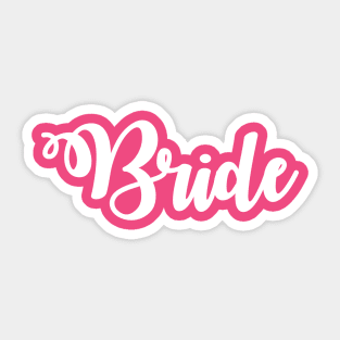 Bride To Be Sticker